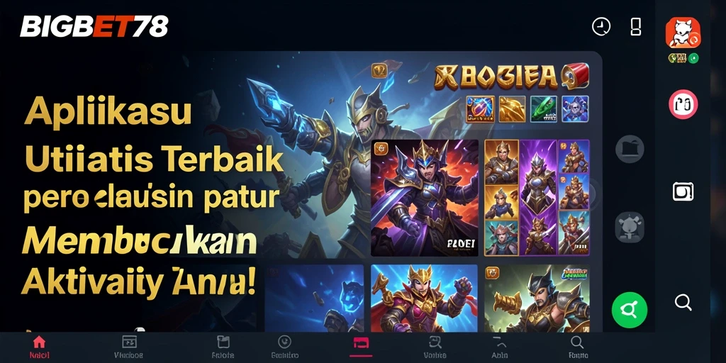 Tampilan antarmuka BIGBET78 yang intuitif dan menarik untuk pengguna.