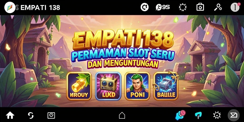 Screenshot gameplay EMPATI138 yang memukau dengan fitur slot menarik.