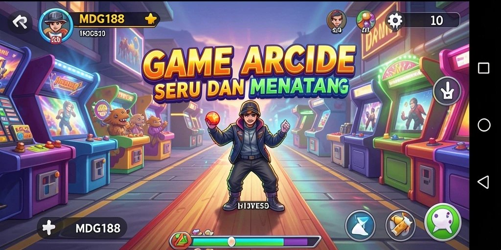 Tampilan gameplay seru dari MDG188 dengan karakter yang menarik.