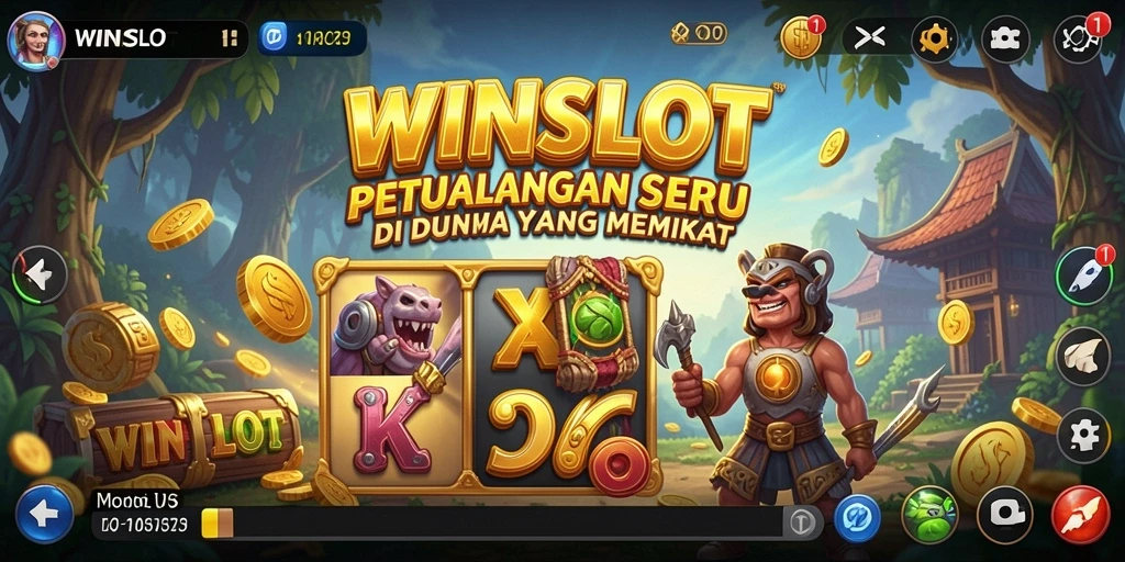 Tampilan aksi mendebarkan dalam gameplay WINSLOT dengan petualangan penuh tantangan.